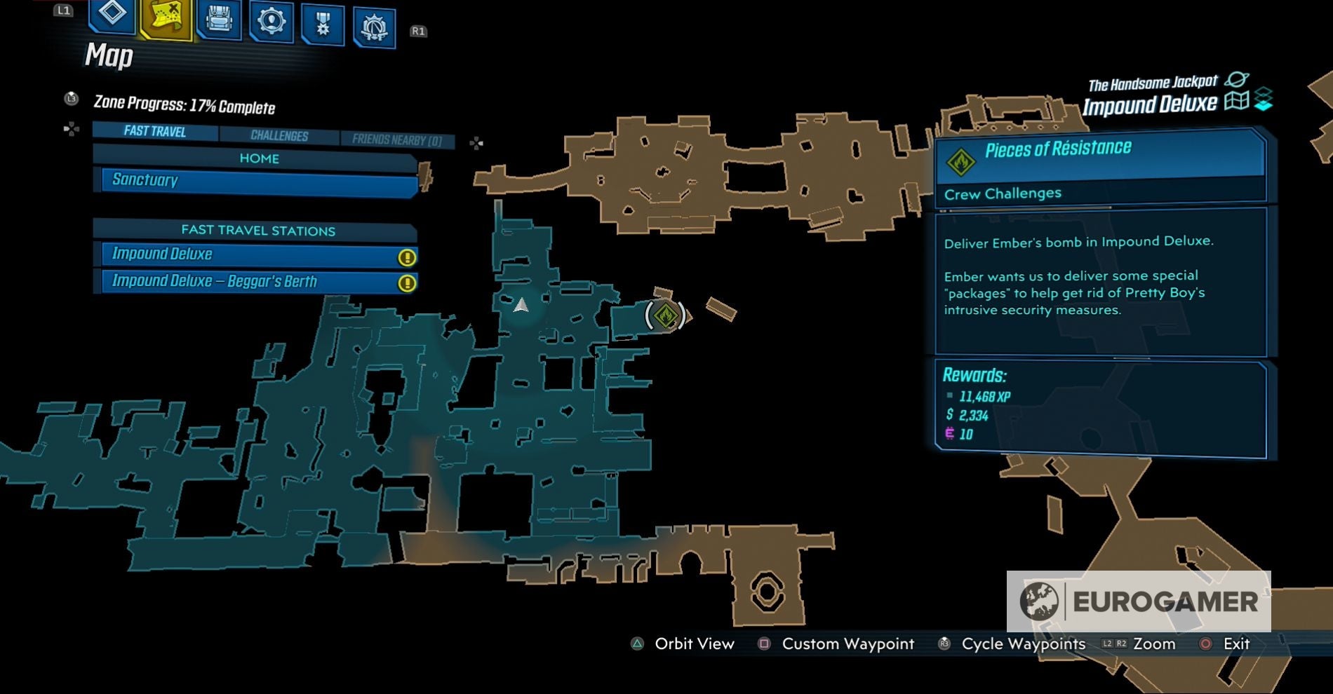 Borderlands 3 Ember's Purge challenge steps All Pieces of Résistance